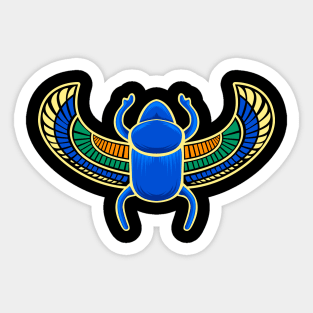 Egyptian beetle Sticker